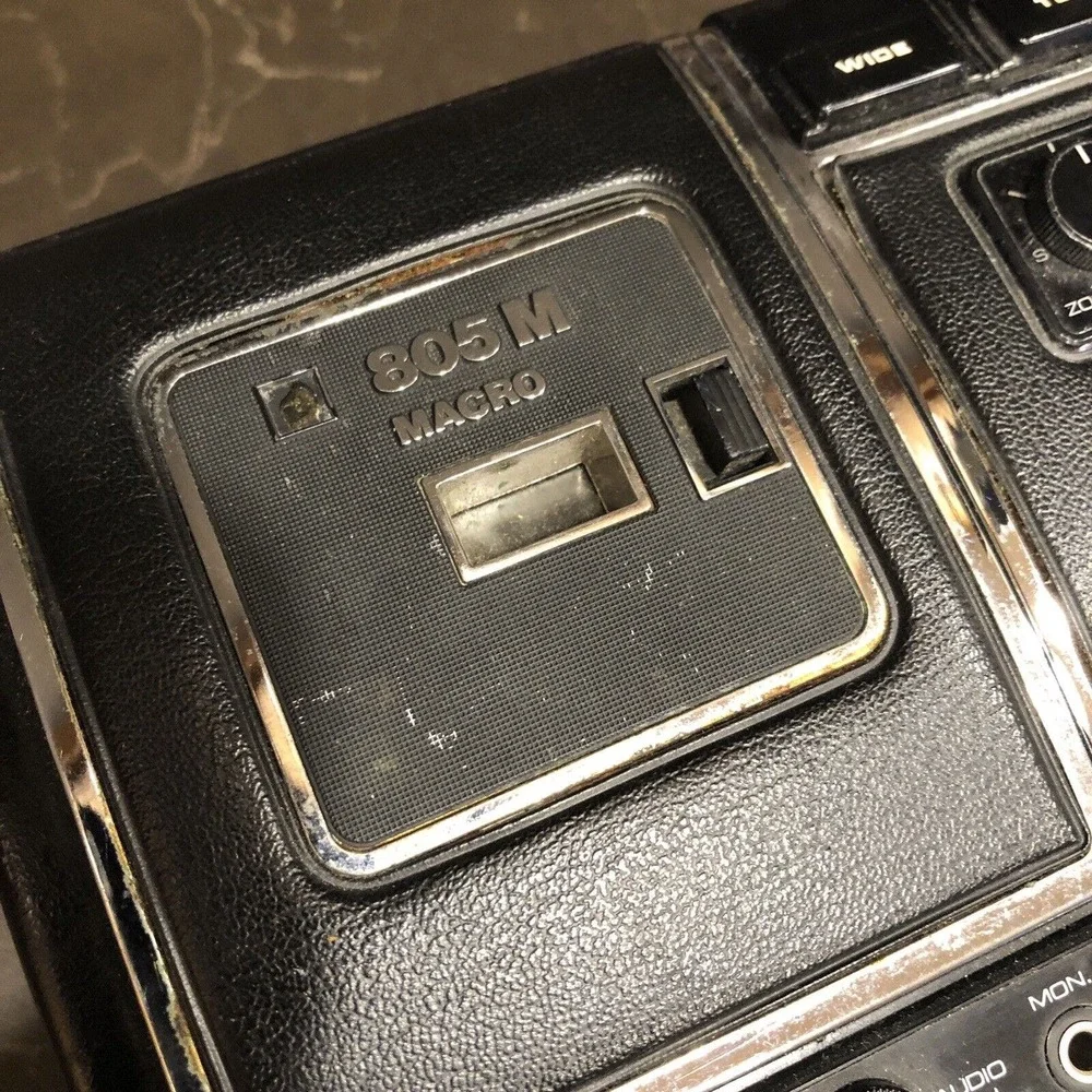 GAF 805 M Macro Movie‎ Camera Super 8 Used Video Equipment UNTESTED AS IS